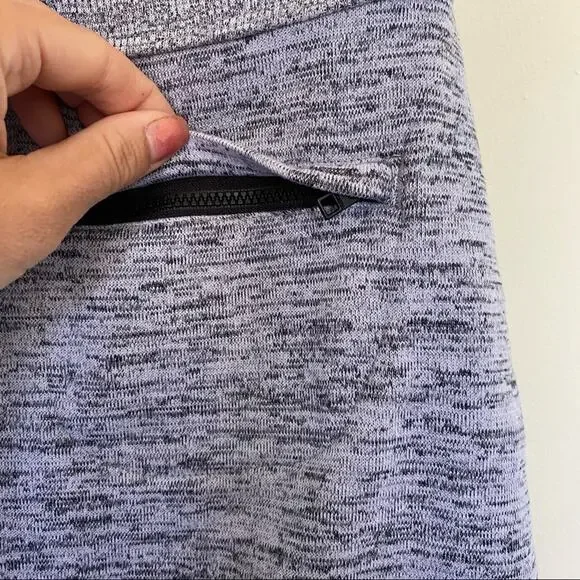 Athleta | Gray Stretch Kickin It Mini Skirt - Picture 3 of 4